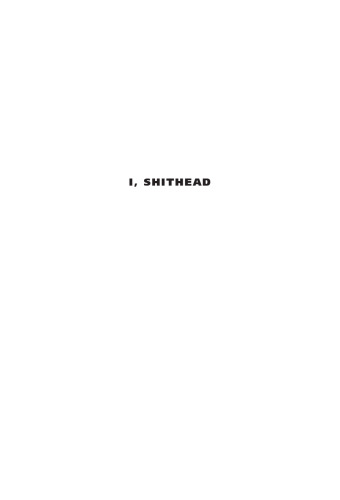 I, Shithead: A Life in Punk