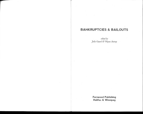 Bankruptcies & bailouts (-ch 2,3,7,8 only-)