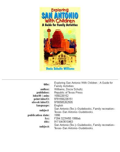 Explore San Antonio With Children