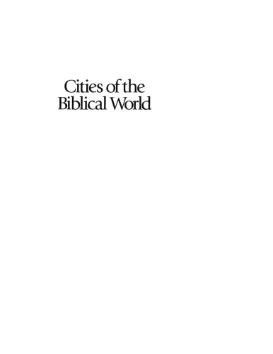 Cities of the Biblical World