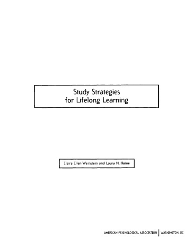 Study Strategies for Lifelong Learning