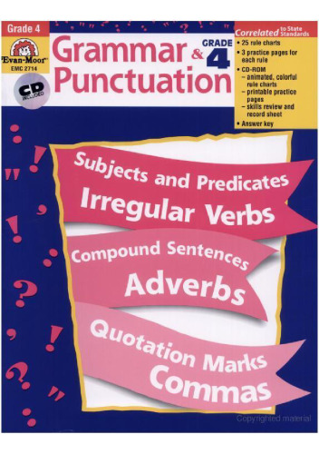 Grammar and Punctuation, Grade 4