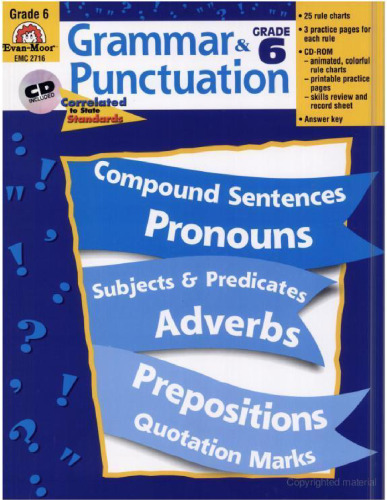 Grammar and Punctuation, Grade 6