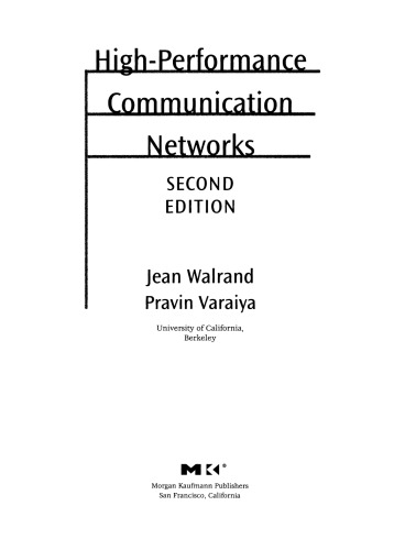 High-Performance Communication Networks