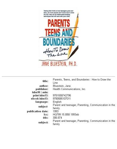 Parents, teens, and boundaries: how to draw the line