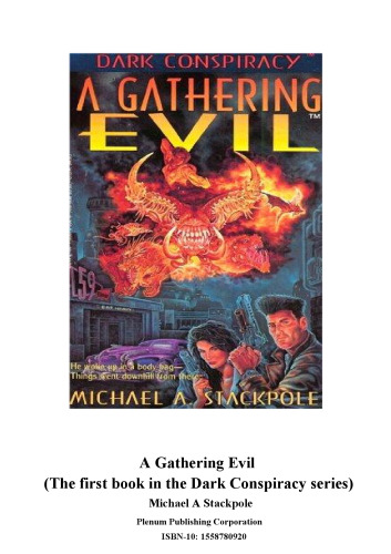 A Gathering Evil (Fiddleback 01 - Dark Conspiracy)