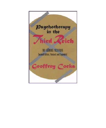 Psychotherapy in the Third Reich