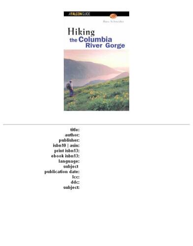 Hiking the Columbia River Gorge