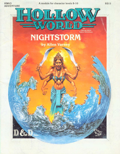 Nightstorm Hollow World Adventure 3 (Dungeons and Dragons Module)
