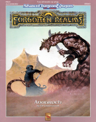 Anauroch (Advanced Dungeons and Dragons: Forgotten Realms Accessory FR13)