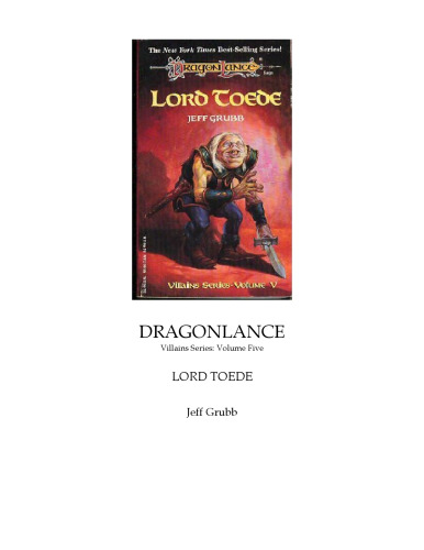 Lord Toede (Dragonlance: Villains, Book 5)
