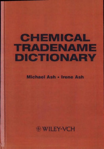 Chemical Tradename Dictionary