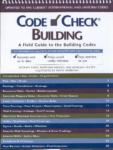Code Check Building: A Field Guide to the Building Codes