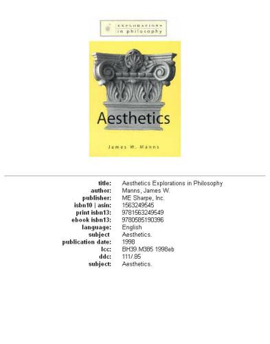 Aesthetics