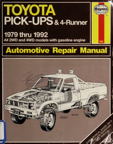 Haynes Toyota Pick-Ups & 4-Runner Automotive Repair Manual