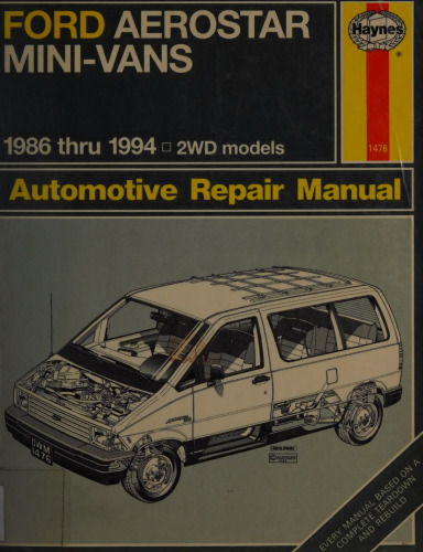 Haynes Ford Aerostar Mini-Vans Automotive Repair Manual