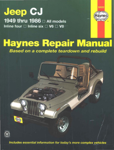 Jeep CJ '49'86 (Haynes Repair Manual)