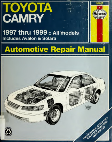 Haynes Toyota Camry Automotive Repair Manual