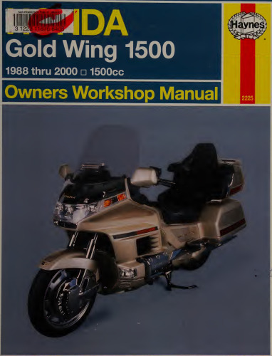 Haynes Honda GL1500 Gold Wing Owners Workshop Manual