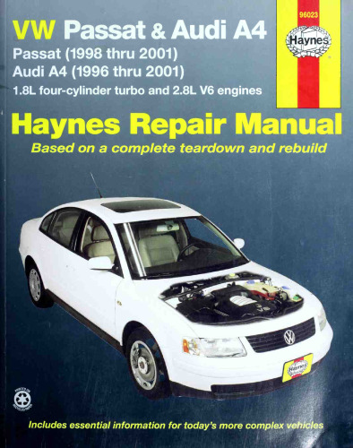 Haynes VW Passat & Audi A4 Automotive Repair Manual