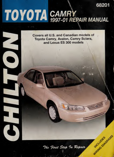 Chilton's Toyota Camry 1997-01 Repair Manual