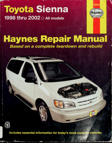 Haynes Toyota Sienna Automotive Repair Manual