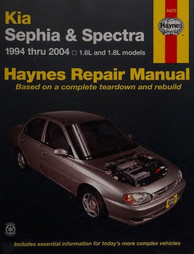 Haynes Kia Sephia & Spectra Automotive Repair Manual