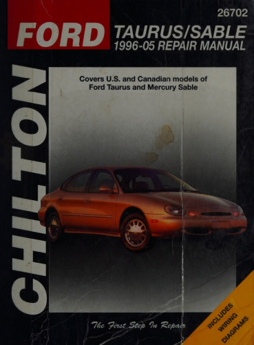 Chilton's Ford Taurus-Sable 1996-05 Repair Manual