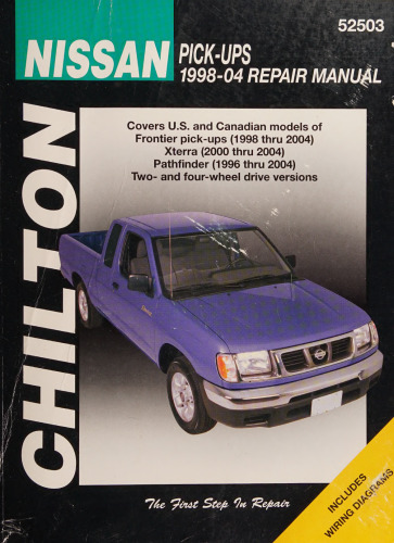 Chilton's Nissan Pick-Ups 1998-04 Repair Manual
