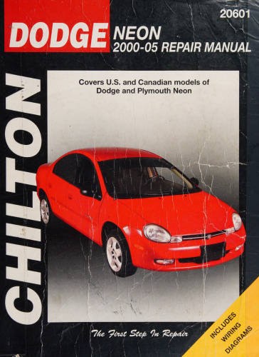 Chilton's Dodge Neon 2000-05 Repair Manual