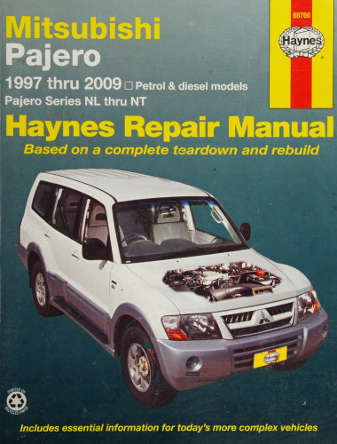 Haynes Mitsubishi Pajero Automotive Repair Manual