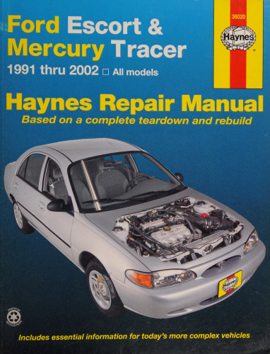 Haynes Ford Escort & Mercury Tracer Automotive Repair Manual