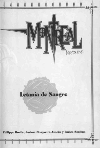 Montreal by Night (Vampire: The Masquerade)