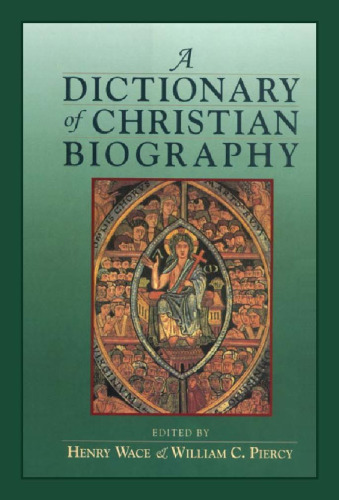 A Dictionary of Early Christian Biography