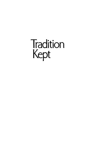 Tradition Kept: The Literature of the Samaritans