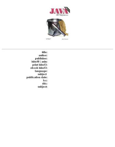 Java AWT reference