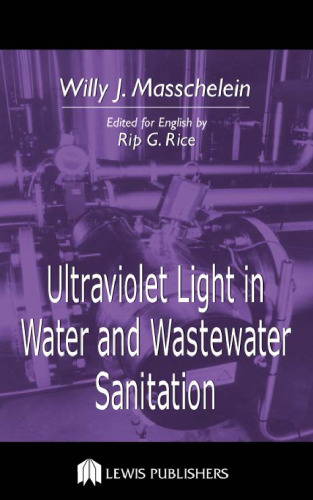 Ultraviolet light in water and wastewater sanitation