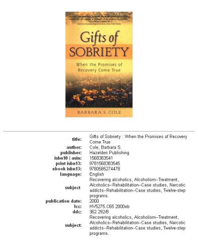 Gifts of sobriety: when the promises of recovery come true