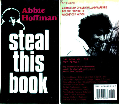 Steal This Book: 25th Anniversary Facsimile Edition