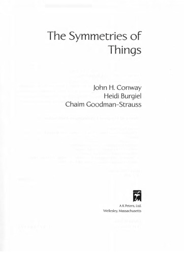 The Symmetries of Things