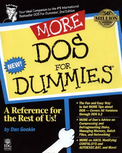 More DOS for Dummies