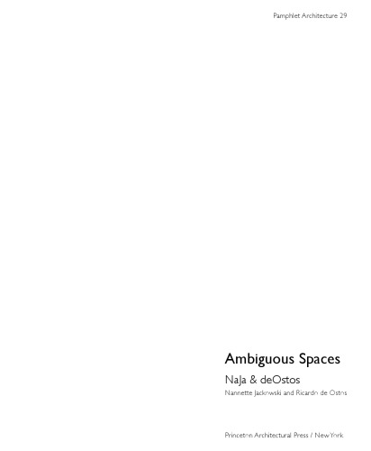 Ambiguous Spaces