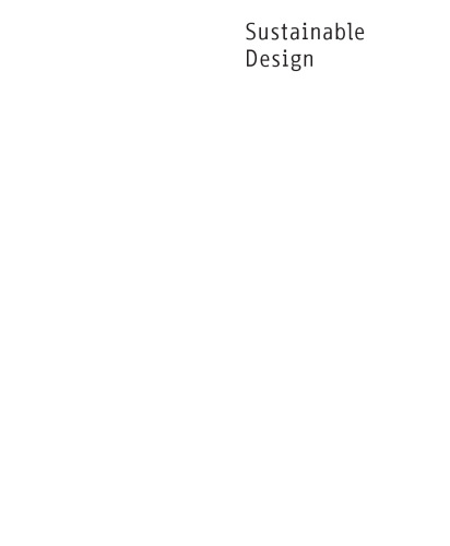 Sustainable Design: A Critical Guide