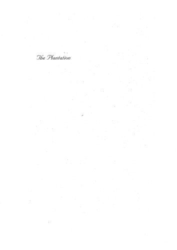 The Plantation (Southern Classics)