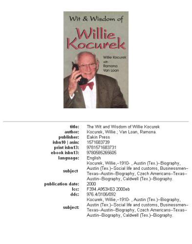 The wit and wisdom of Willie Kocurek