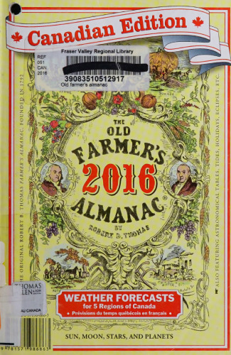 The Old Farmers Almanac 2016: Canadian Edition