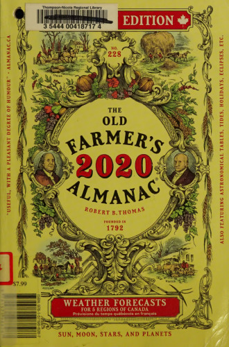 The Old Farmer's Almanac 2020 Canadian Edition