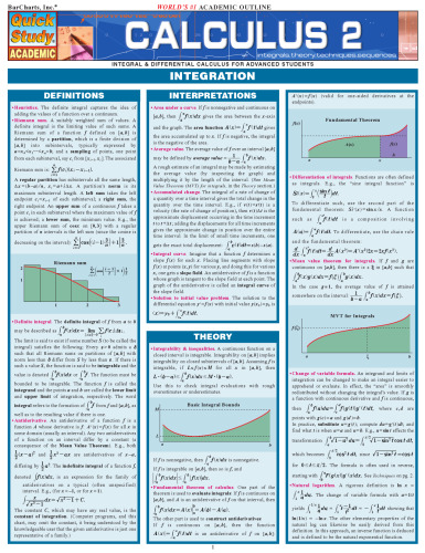 Calculus 2