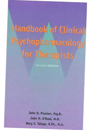 Handbook of Clinical Psychopharmacology for Therapists 2nd ed.