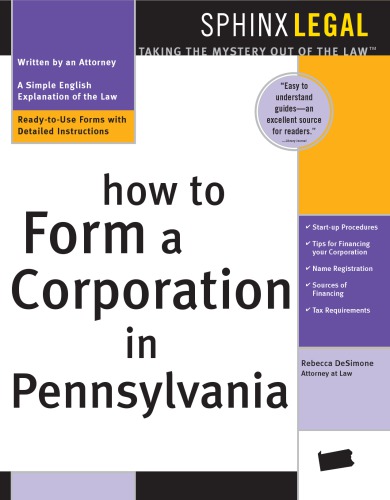 How to form a corporation in Pennsylvania